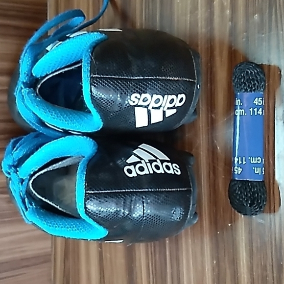 Adidas black blue cleats male 5 - Picture 4 of 6